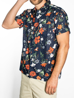 CAMISA FIBRANA ESTAMPADA - comprar online
