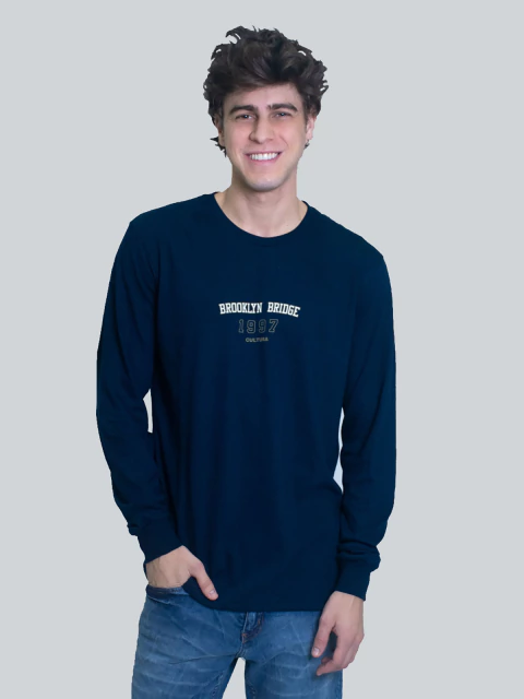 REMERA M/LARGA ESTAMPA