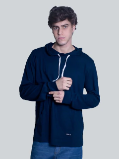 REMERA CON CAPUCHA - comprar online