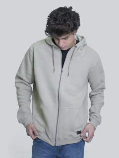 CAMPERA CANGURO LISA