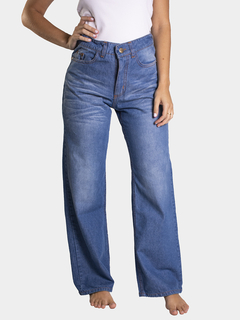 JEAN WIDE LEG BLUE LOC