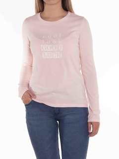 REMERA MANGA LARGA ESTAMPADA - comprar online