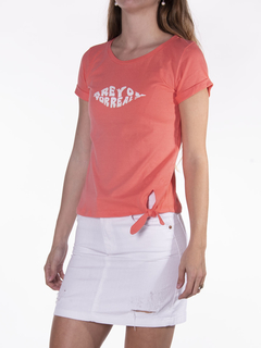 REMERA C/NUDO Y ESTAMP - comprar online