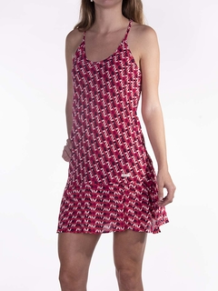 VESTIDO FIBRANA ESTAMP - comprar online