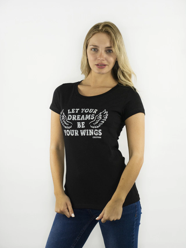 Remera clásica estampada de Cultura Jean
