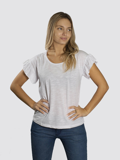 REMERA CON VOLADOS - comprar online