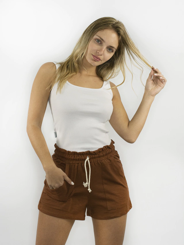 Short jersey con bols