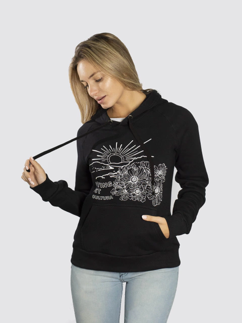 BUZO CANGURO ESTAMPADO