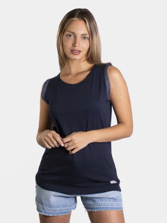 REMERA SIN MANGAS PUNTILLA - comprar online