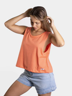 MUSCULOSA CAVADA LISA - comprar online