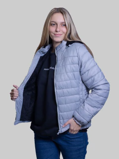 CAMPERA NYLON INT PIEL