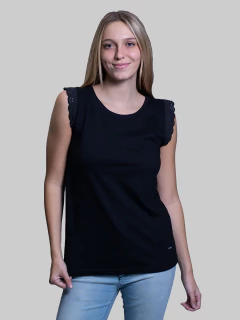 REMERA S/MANGAS BRODER