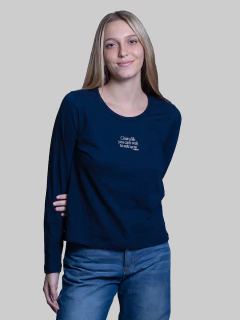 REMERA M/LARGA C/ESTAMP - comprar online