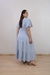 Vestido Feminino Midi Com Decote Botões - Abençoada | Moda Feminina