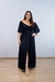 Imagem do Vestido Feminino Longo Decote Franzido Com Fenda Frontal