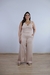 Conjunto Feminino Calça Pantalona e Cropped Laço na internet