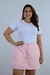 Short Saia Feminino Alfaiataria Botão Duplo - Abençoada | Moda Feminina