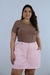 Short Saia Feminino Alfaiataria Botão Duplo - Abençoada | Moda Feminina