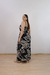 Vestido Feminino Longo Alça Larga Estampado - comprar online