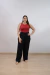 Body Feminino Regata Gola Redonda - Abençoada | Moda Feminina