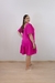Vestido Feminino Curto Decote Reto