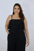 Macacão Feminino Pantalona Decote Reto Com Babados - loja online