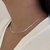 COLAR CHOKER CHAPAS LISAS RÓDIO BRANCO - Olimavie Semijoias