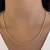 COLAR CHOKER CORDÃO BAIANO 3MM DOURADO - Olimavie Semijoias