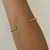 BRACELETE NÓ FINO DOURADO - loja online