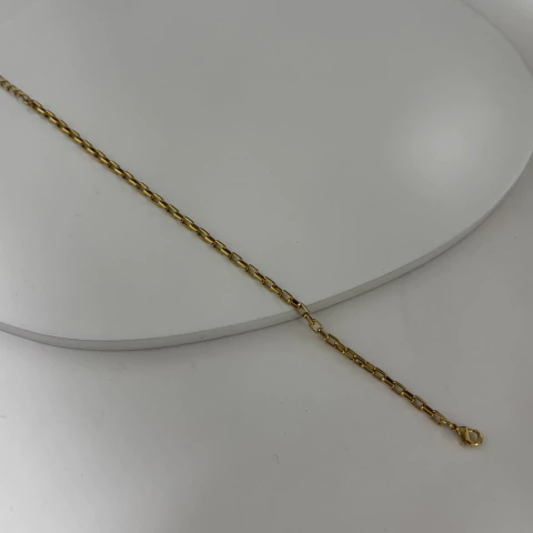 PULSEIRA CORRENTE ELOS DELICADOS DOURADO - comprar online