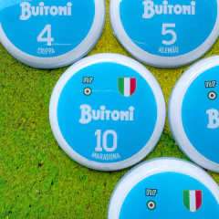 Napoli Histórico 1987/1988 Uniforme 1 - Vidrilha 45mm - loja online