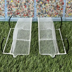 Par de Traves de Ferro Para Futebol de Botão