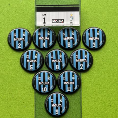 Inter Milão Histórico 1989/1990 Uniforme 1 - Vidrilha 45mm - buy online