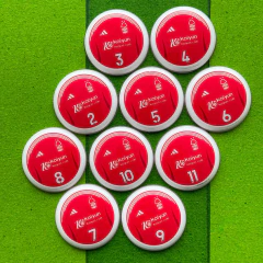 Nottingham Forest 24/25 Uniforme 1 - Vidrilha 45mm - loja online