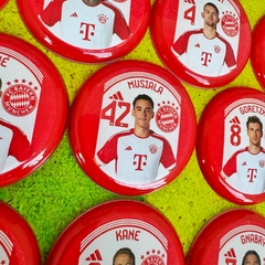 Bayern Munique 23/24 Com Fotos - Vidrilha 45mm - Botões Pro Gol