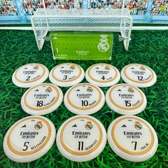 Imagem do Real Madrid 23/24 Uniforme 1 - Vidrilha 45mm
