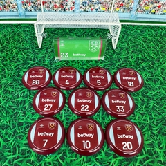 West Ham 23/24 Uniforme 1 - Vidrilha 45mm - loja online