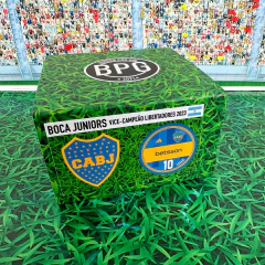 Boca Juniors Vice Campeão Libertadores 2023 - Vidrilha 45mm