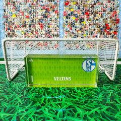 Schalke 04 23/24 Uniforme 1 - Vidrilha 45mm - Botões Pro Gol