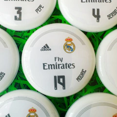 Real Madrid Campeão Champions League 15/16 Uniforme 1 - Vidrilha 45mm - comprar online