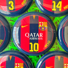 Barcelona Campeão Champions League 14/15 Uniforme 1 - Vidrilha 45mm - comprar online