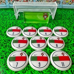 Portugal 2022 Uniforme 2 - Vidrilha 45mm na internet