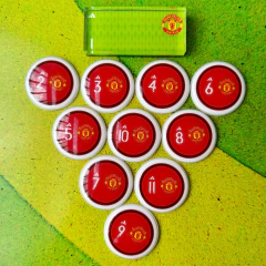 Manchester United 22/23 Uniforme 1 (Sem Patrocinio) - Vidrilha 45mm