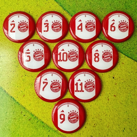 Bayern Munich 23/24 Uniforme 1 (Sem Patrocinio) - Vidrilha 45mm