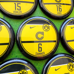 Borussia Dortmund Campeão Champions League 1997/1998 - Vidrilha 45mm on internet