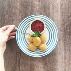 Croquetas de Papa y Queso Mozzarella 1/2KG