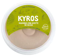 Hummus Aceite de Oliva x 230g - Kyros