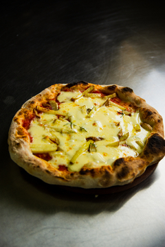 PIZZA DE MASA MADRE - PAPA AL ROMERO 1 U - comprar online