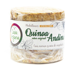 Hamburguesas Quinoa Andina x 480g - Casa Vegana ﻿