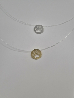 Colar Patinha de Cachorro - Nylon - loja online
